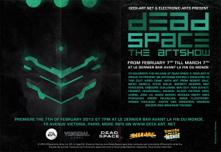 Illustration for article titled "Dead Space 3's Parisian Art Exhibition" Is Not A Joke Headline